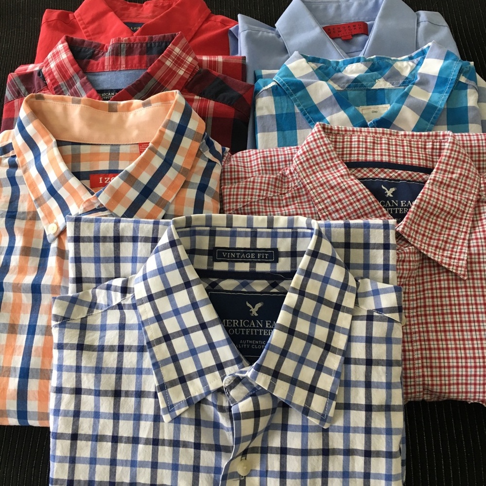 Mens Button Down Shirts